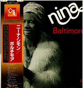 Nina Simone ～ Baltimore